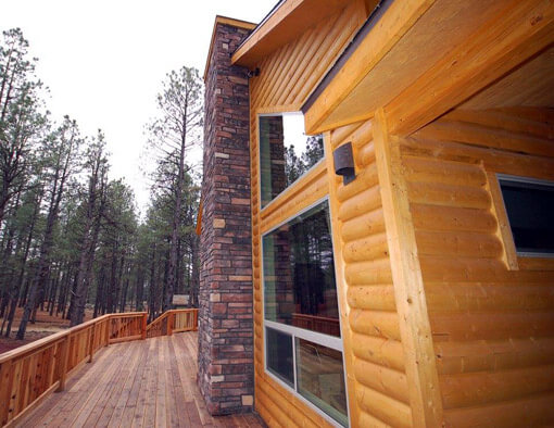 Buck's front walk deck. Front Walk Deck